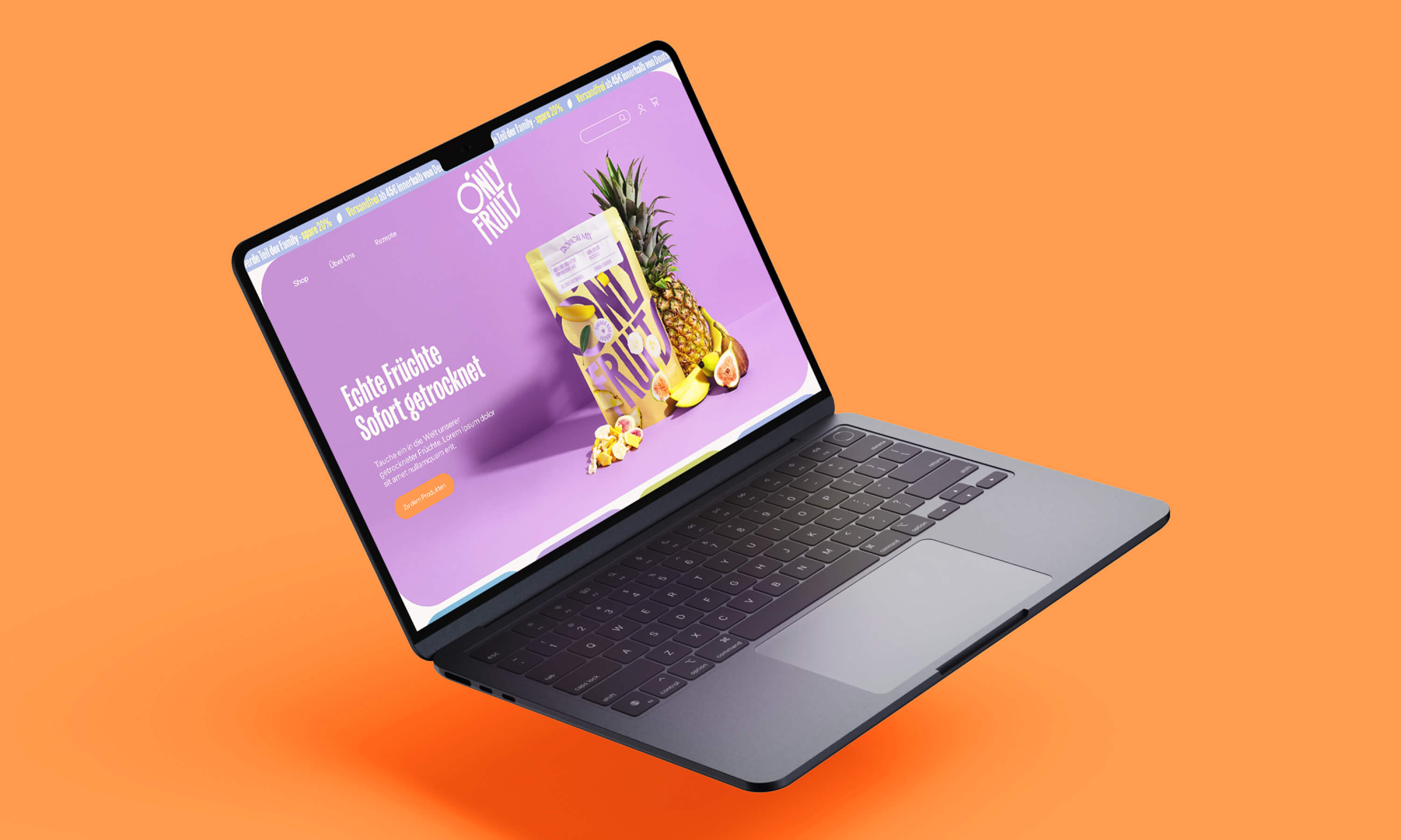 Only Fruits Webshop Design Only Fruits Webshop Design
